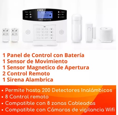 TUYA SISTEMA DE ALARMA DE SEGURIDAD INALAMBRICO