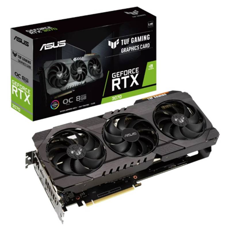 [TUF-RTX3070-O8G] TUF TARJETA VIDEO RTX3070 8GB GAMING