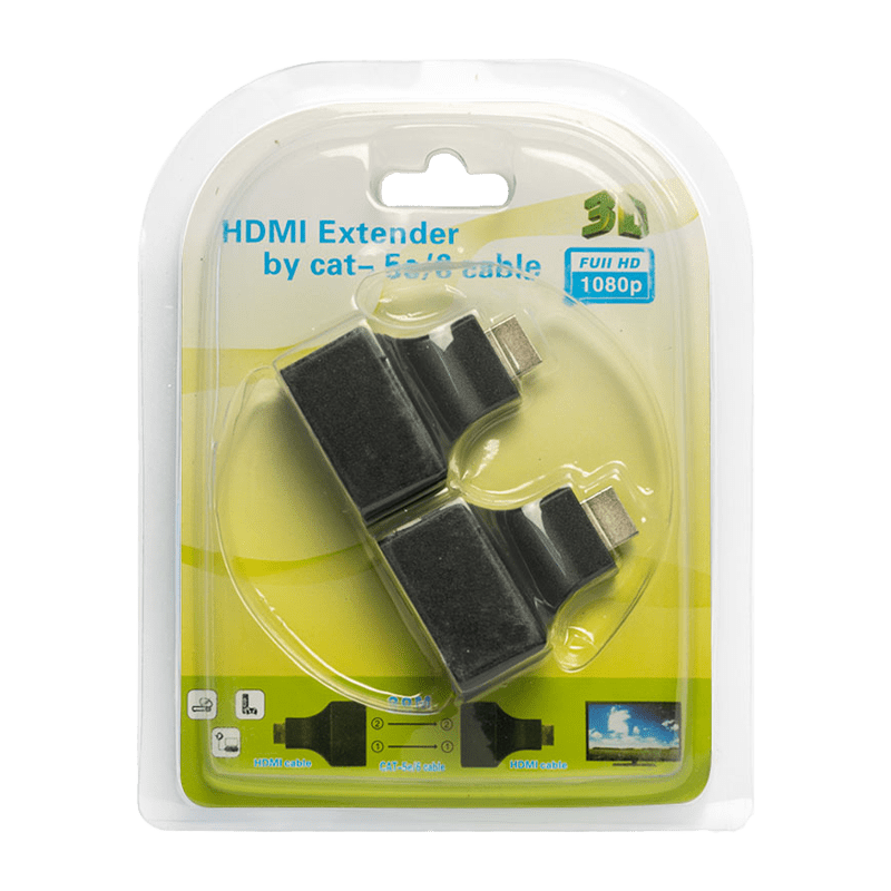 [HDMI-EXT-30M-RJ] EXTENSOR HDMI RJ45 CAT.5/6 30M (REMATE)