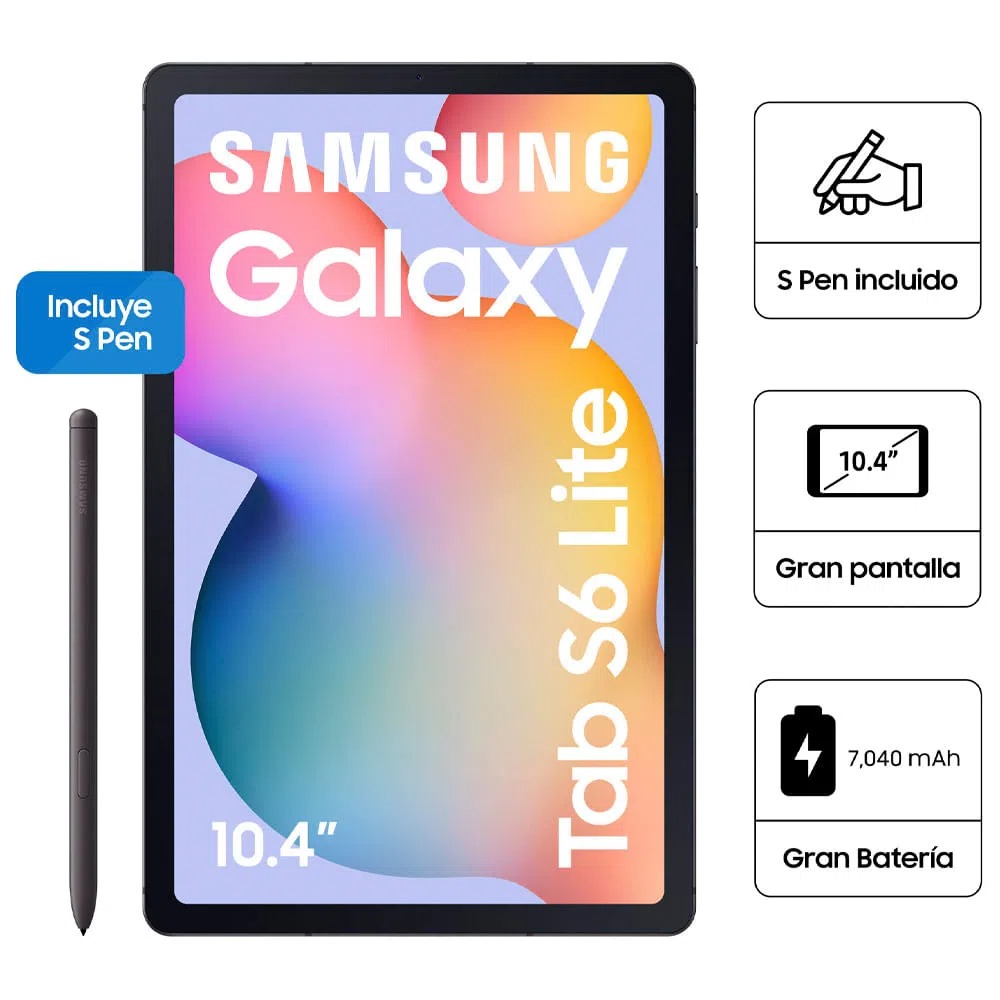 [S6 LITE] SAMSUNG TAB S6 LITE  - ANDROID 14 ROM 64GB RAM 4GB LTE/4G