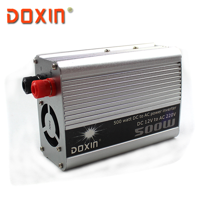 [INV-DOXIN-500W] INVERSOR DE CORRIENTE PARA COCHE DOXIN 500W DC 12V a AC 220V USB