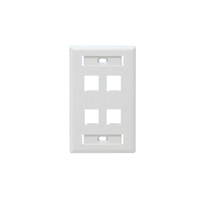 [TAPA-RJ45-4] TAPA PARA RJ45 4 PUERTOS