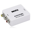 CONVERTIDOR DE RCA/AUDIO Y VIDEO A HDMI